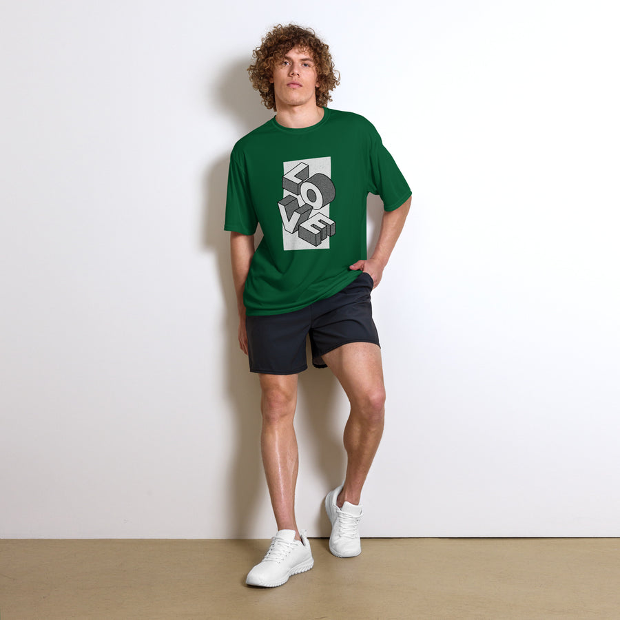 Love - Performance crew neck t-shirt