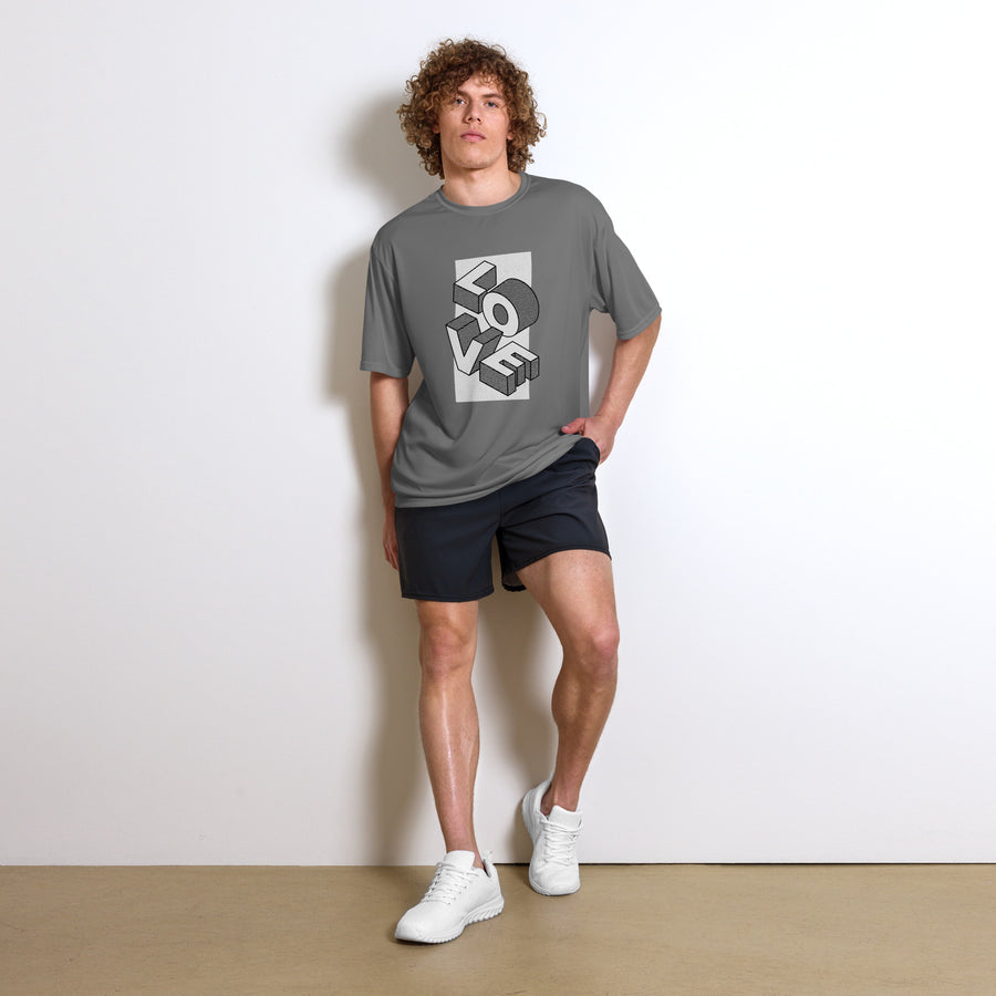 Love - Performance crew neck t-shirt