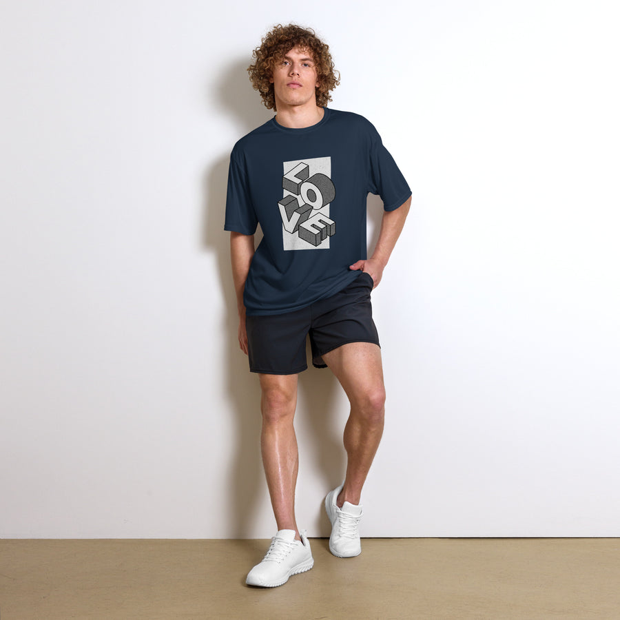 Love - Performance crew neck t-shirt
