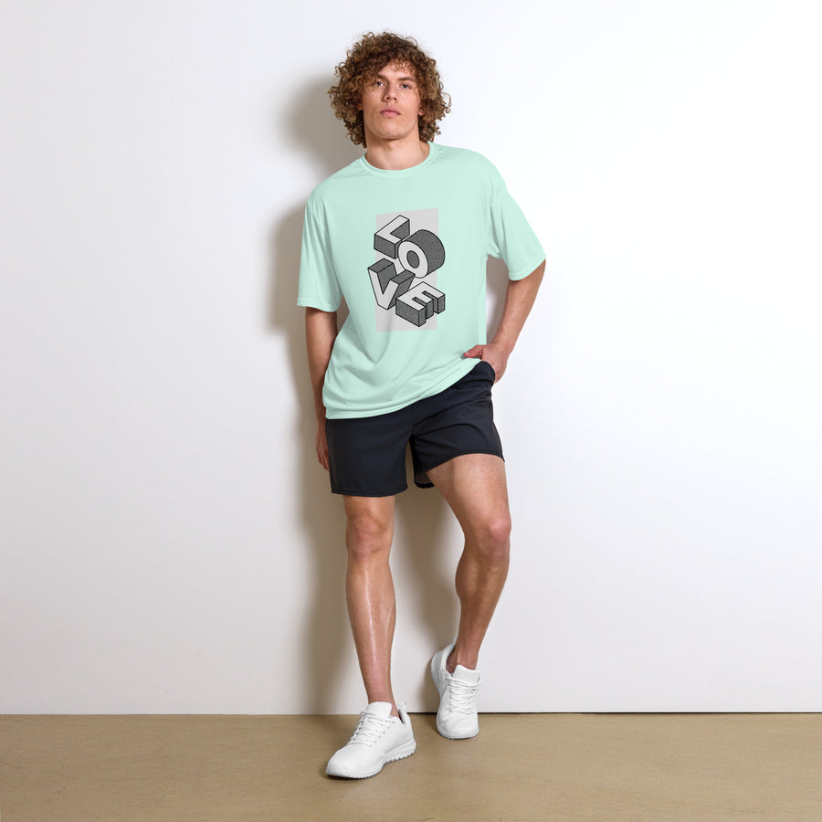 Love - Performance crew neck t-shirt
