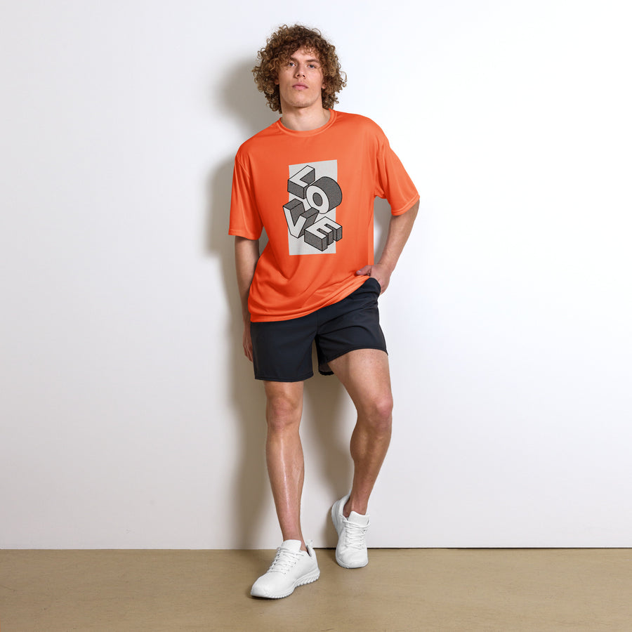 Love - Performance crew neck t-shirt