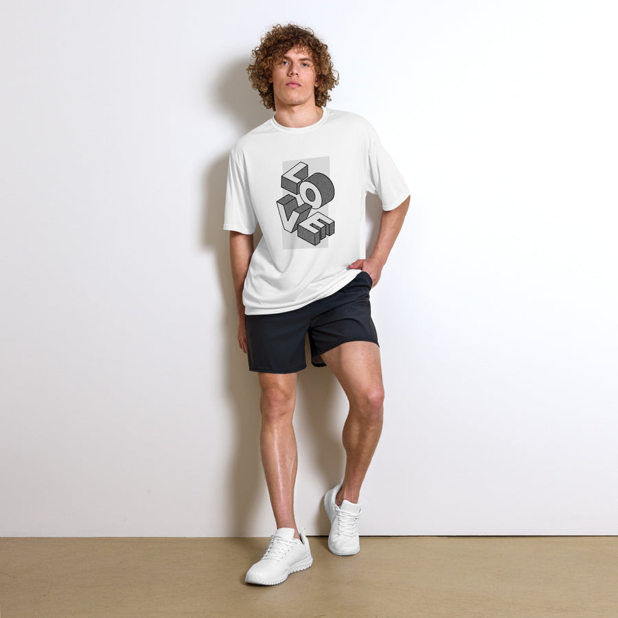 Love - Performance crew neck t-shirt