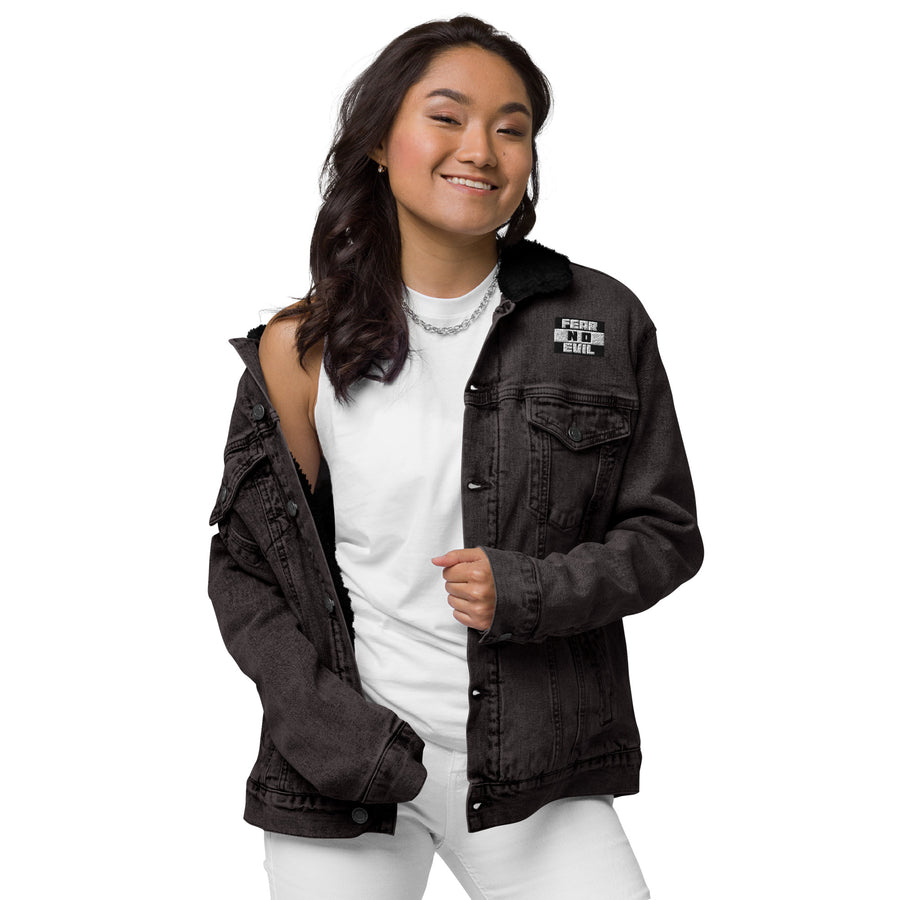 FNE - Denim sherpa jacket