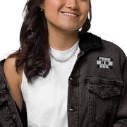 FNE - Denim sherpa jacket