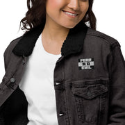 FNE - Denim sherpa jacket