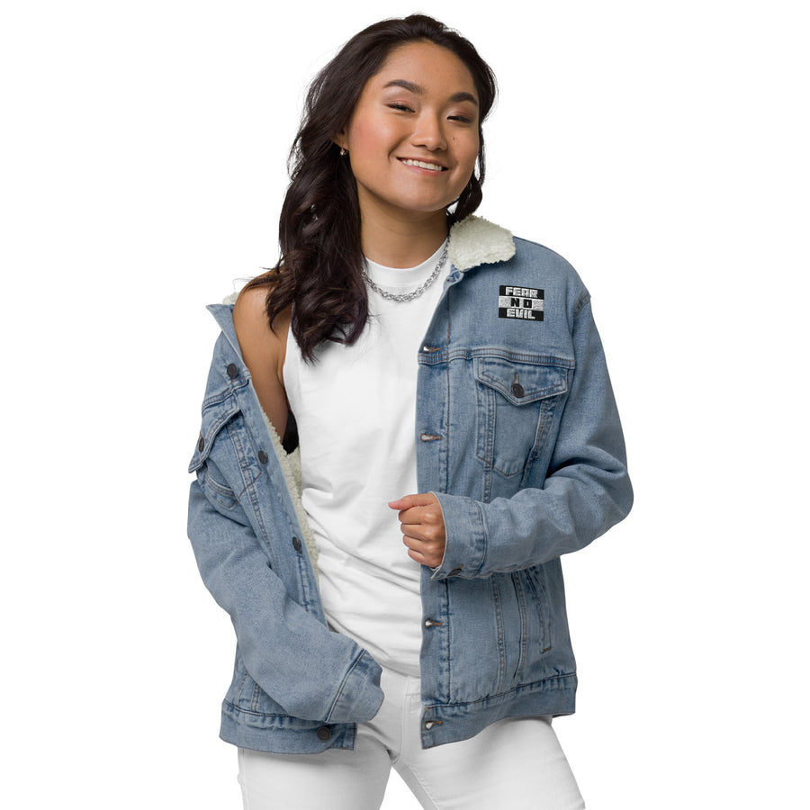 FNE - Denim sherpa jacket