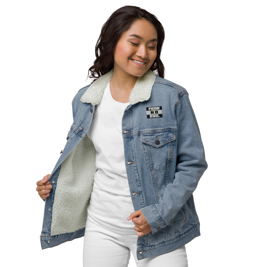 FNE - Denim sherpa jacket