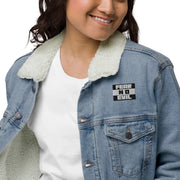 FNE - Denim sherpa jacket
