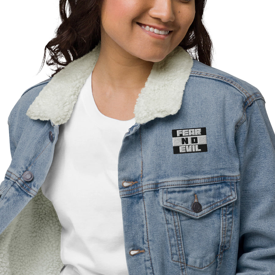 FNE - Denim sherpa jacket