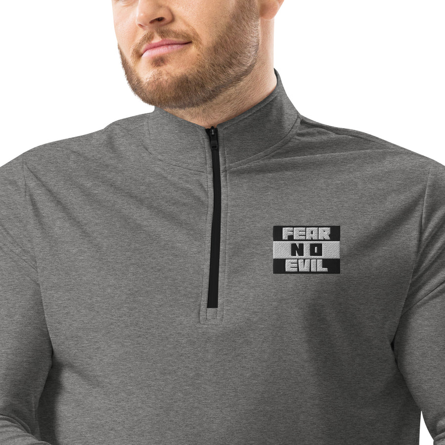 Quarter zip pullover - Fear No Evil
