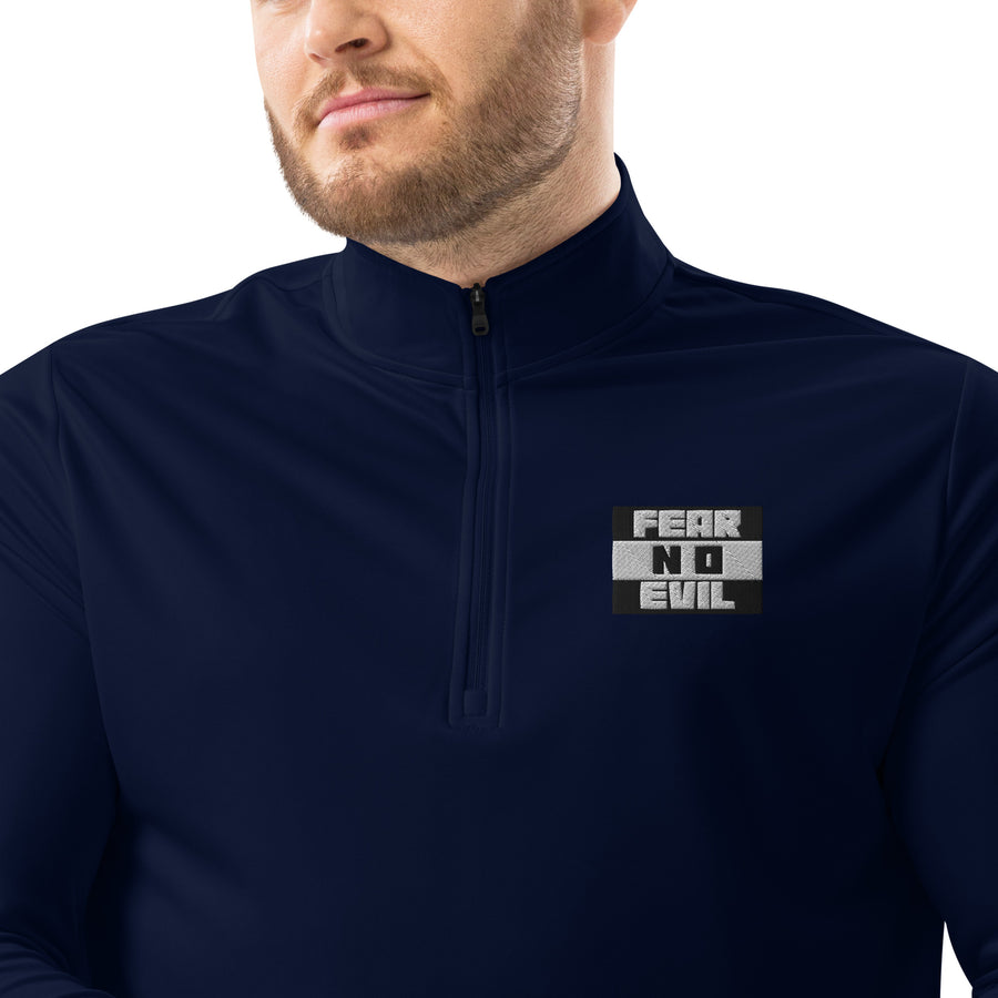 Quarter zip pullover - Fear No Evil