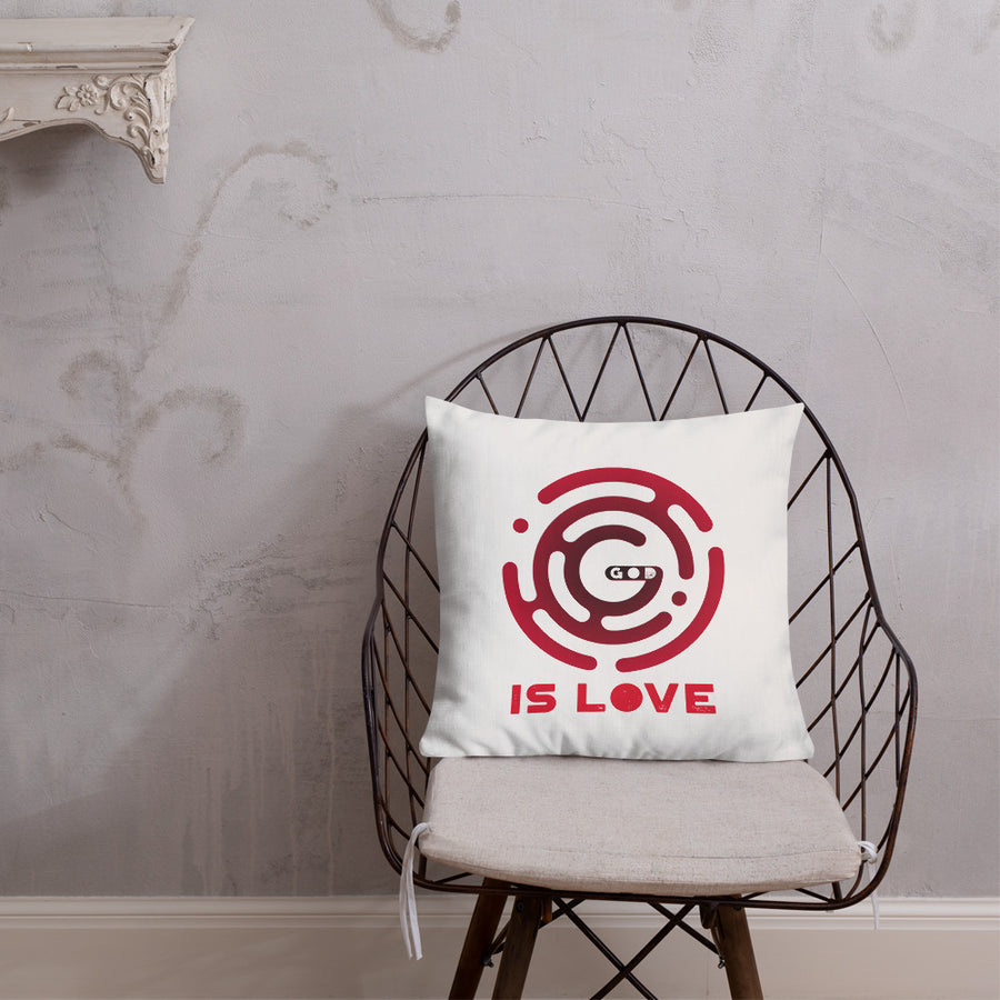Premium Pillow - God is Love