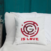 Premium Pillow - God is Love