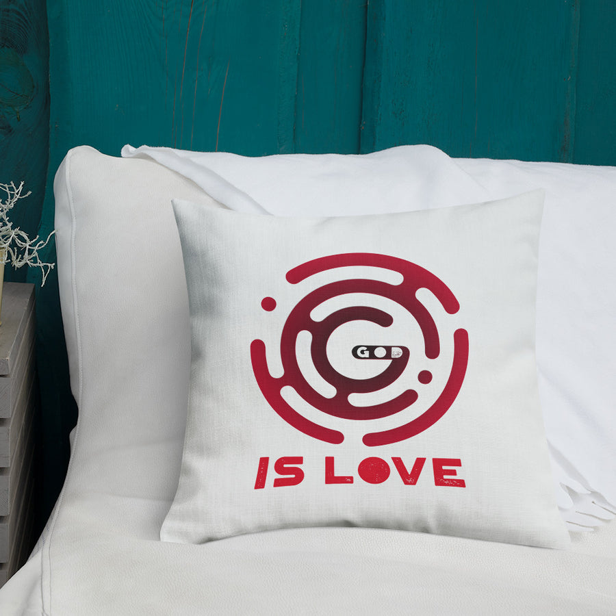 Premium Pillow - God is Love