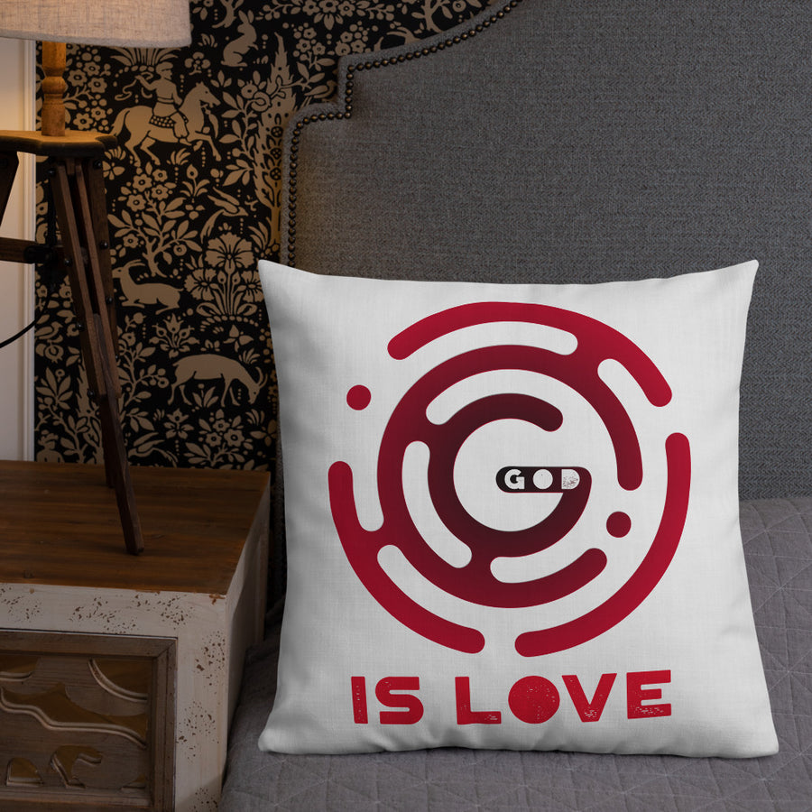Premium Pillow - God is Love