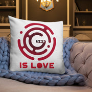 Premium Pillow - God is Love