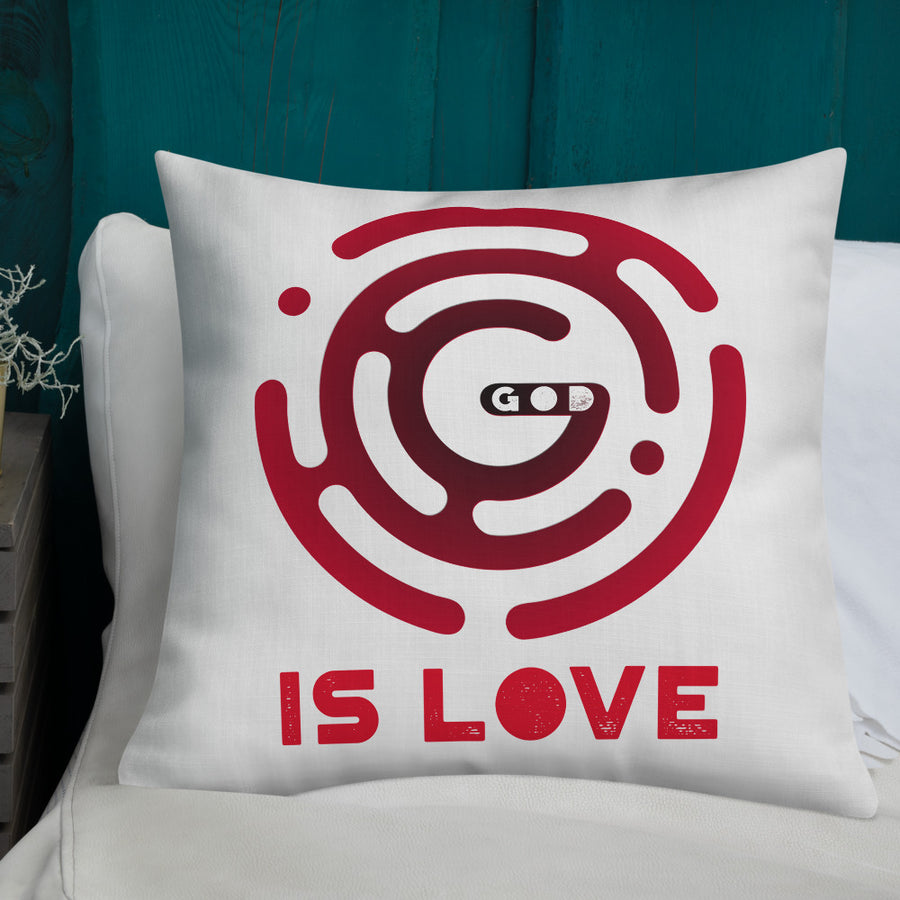 Premium Pillow - God is Love