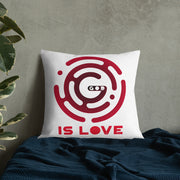 Premium Pillow - God is Love