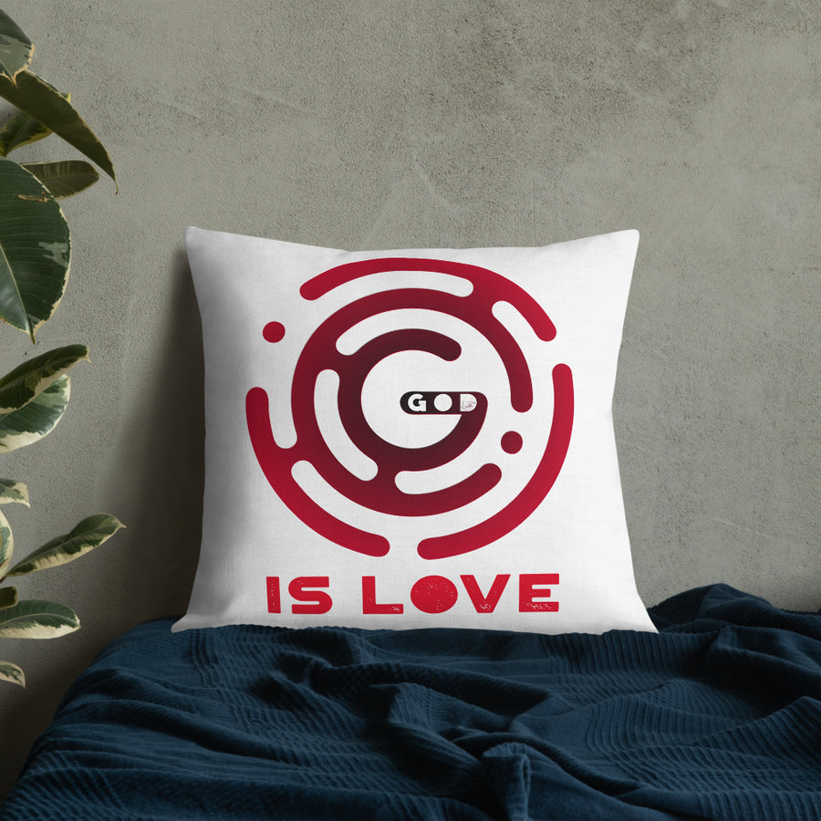 Premium Pillow - God is Love