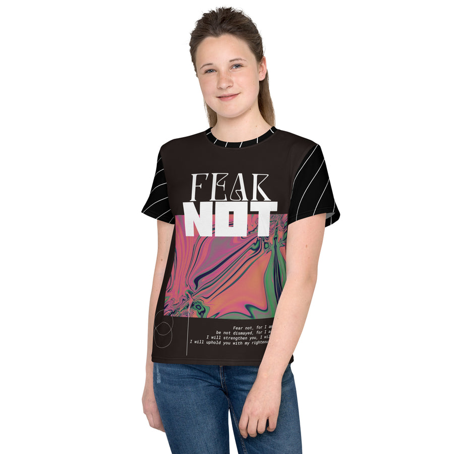 Youth crew neck t-shirt - Fear Not