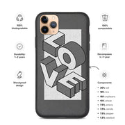 Love - Apple phone case (Biodegradable)