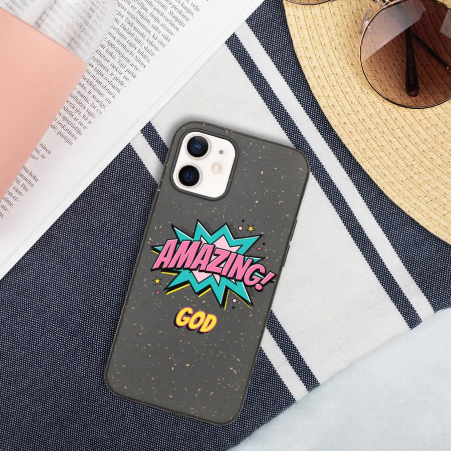 Amazing God - Biodegradable phone case