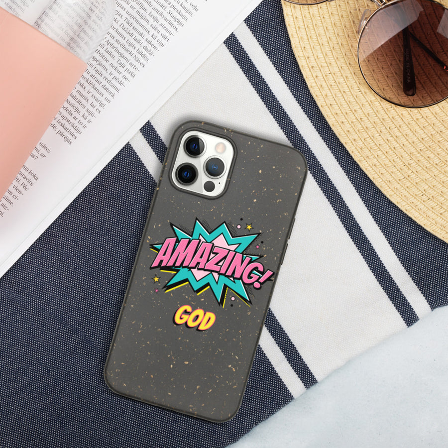 Amazing God - Biodegradable phone case