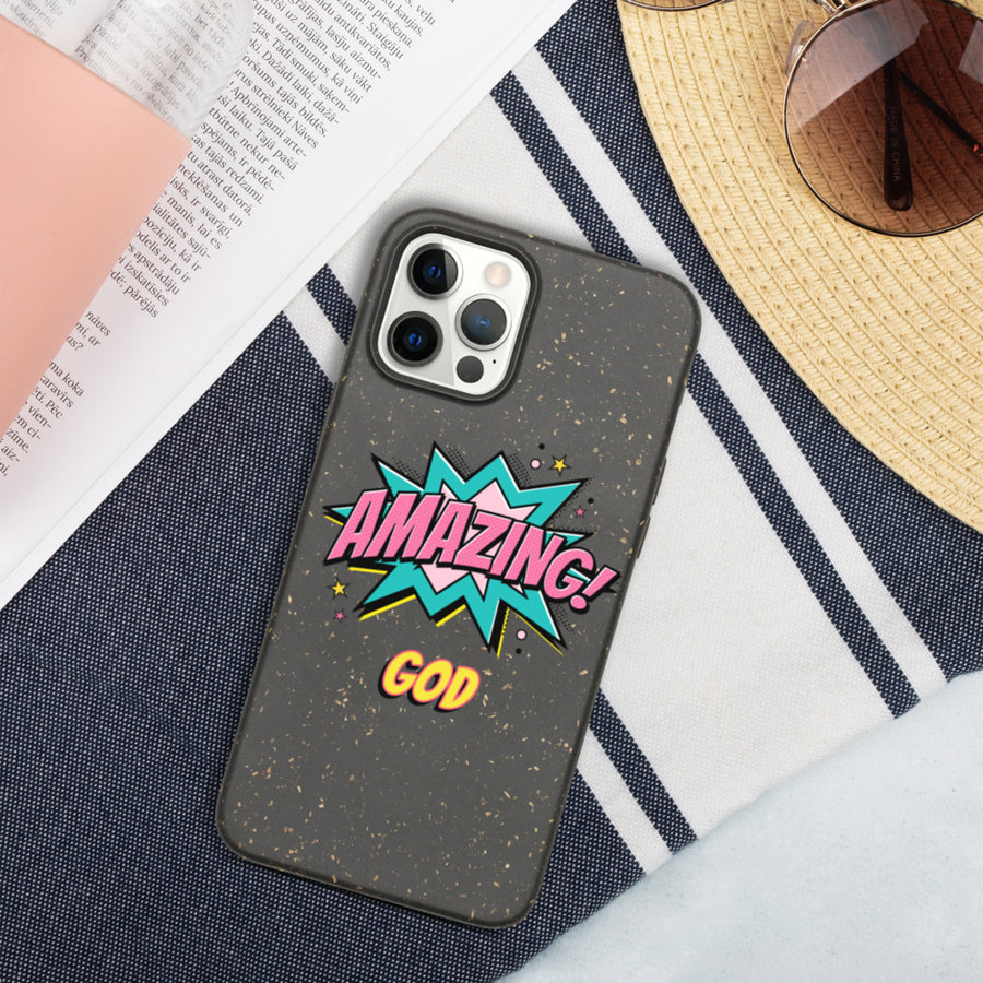 Amazing God - Biodegradable phone case