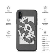 Love - Apple phone case (Biodegradable)