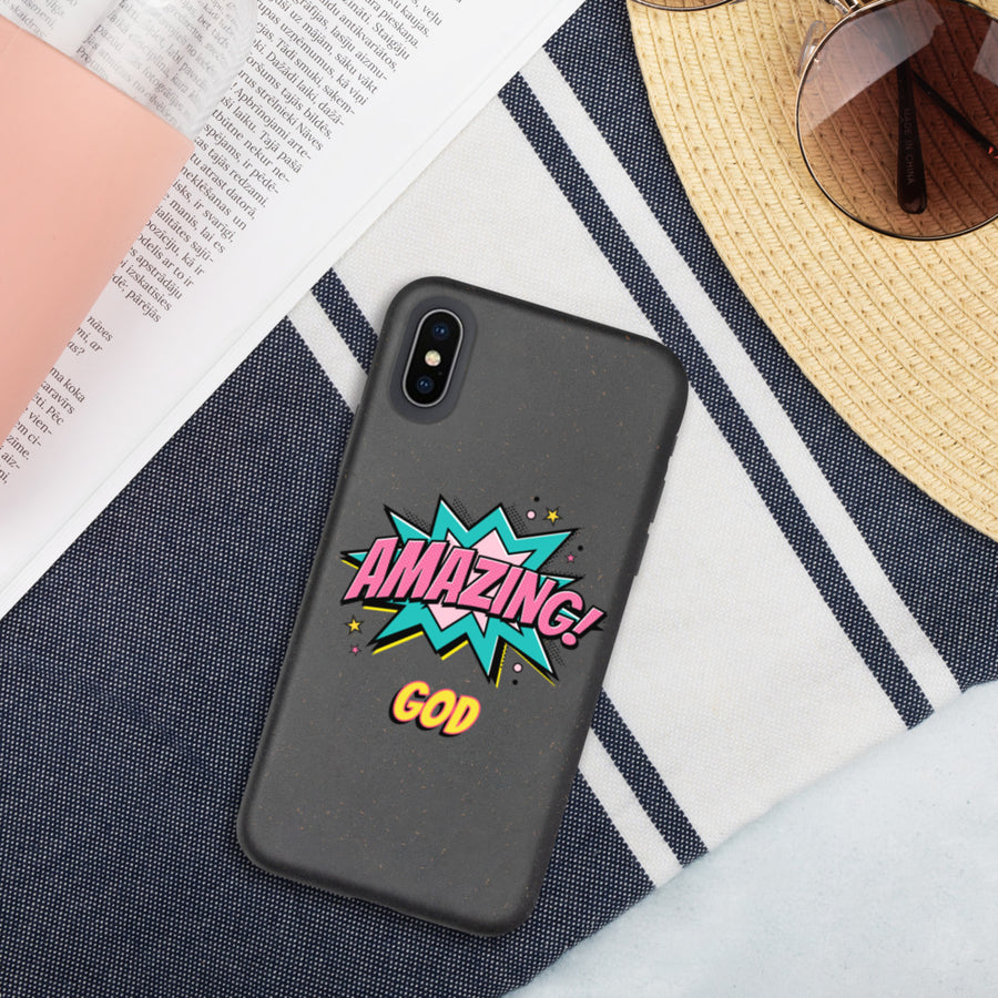 Amazing God - Biodegradable phone case