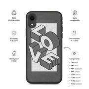 Love - Apple phone case (Biodegradable)