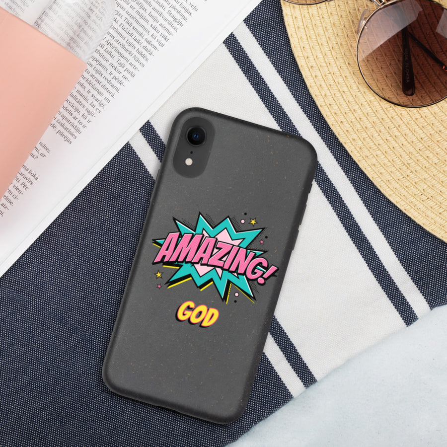 Amazing God - Biodegradable phone case