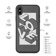 Love - Apple phone case (Biodegradable)