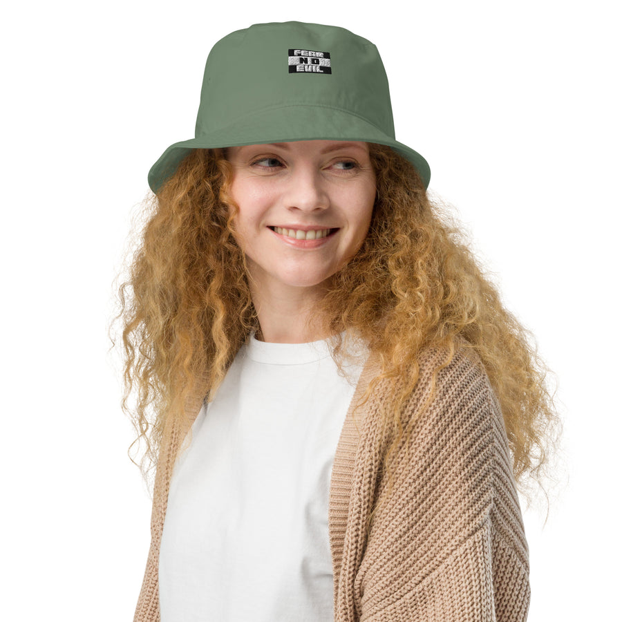 Organic bucket hat - Fear No Evil