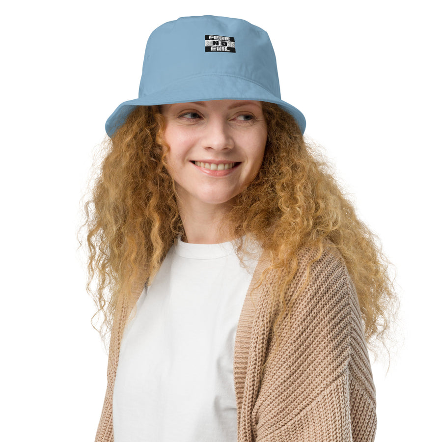 Organic bucket hat - Fear No Evil