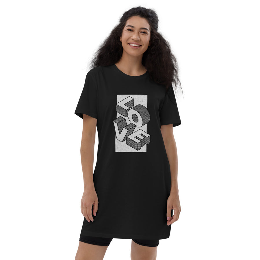 Love Organic cotton t-shirt dress