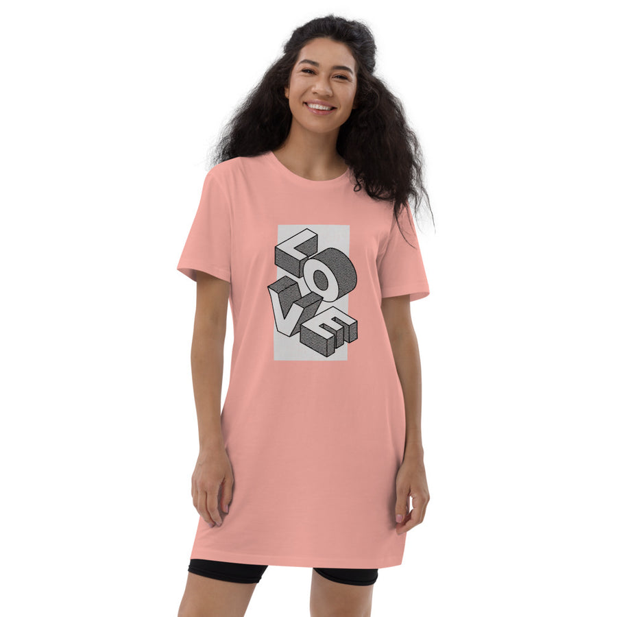 Love Organic cotton t-shirt dress
