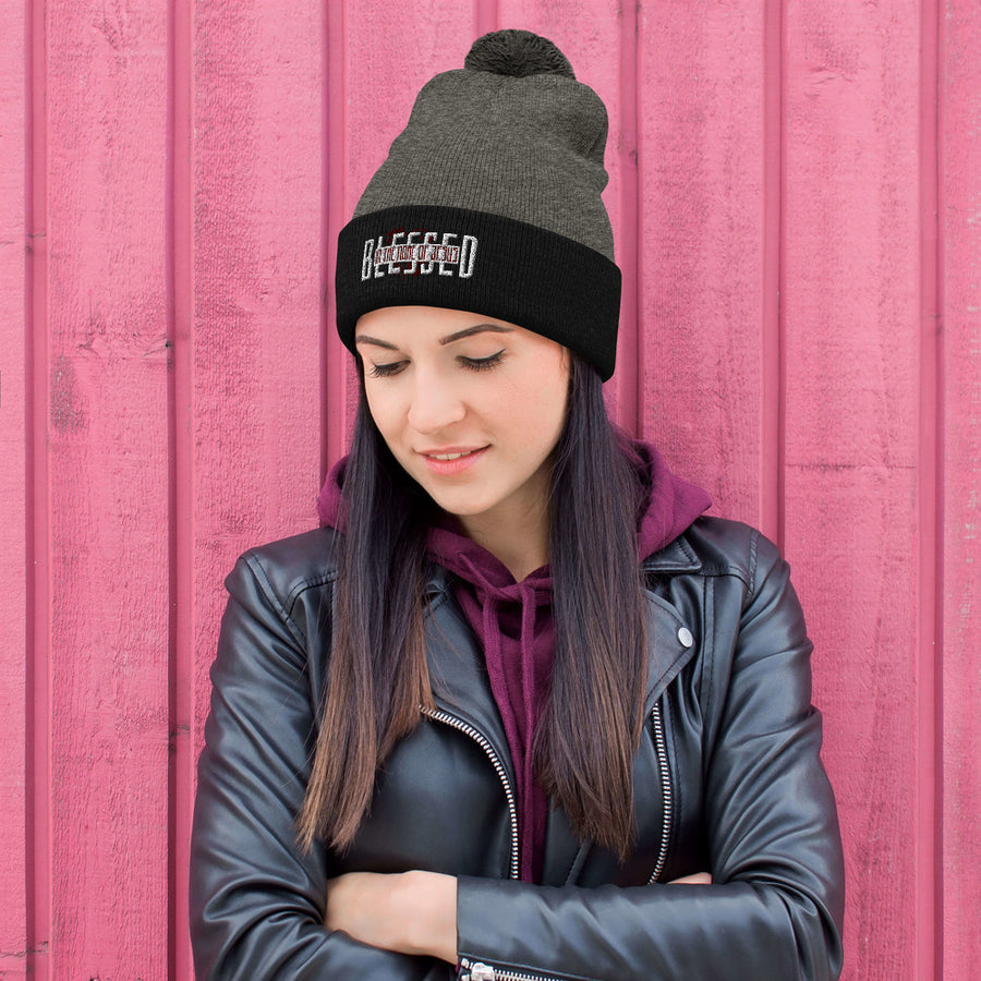 Blessed Pom-Pom Beanie