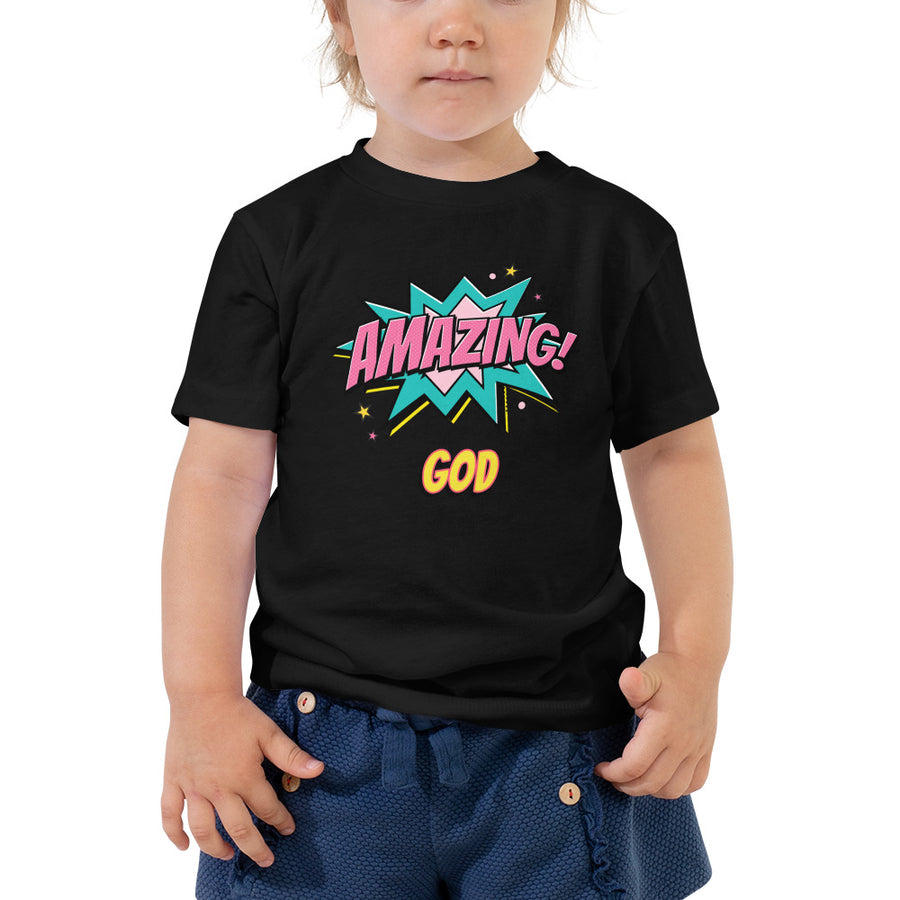 Amazing God Toddler Short Sleeve Tee