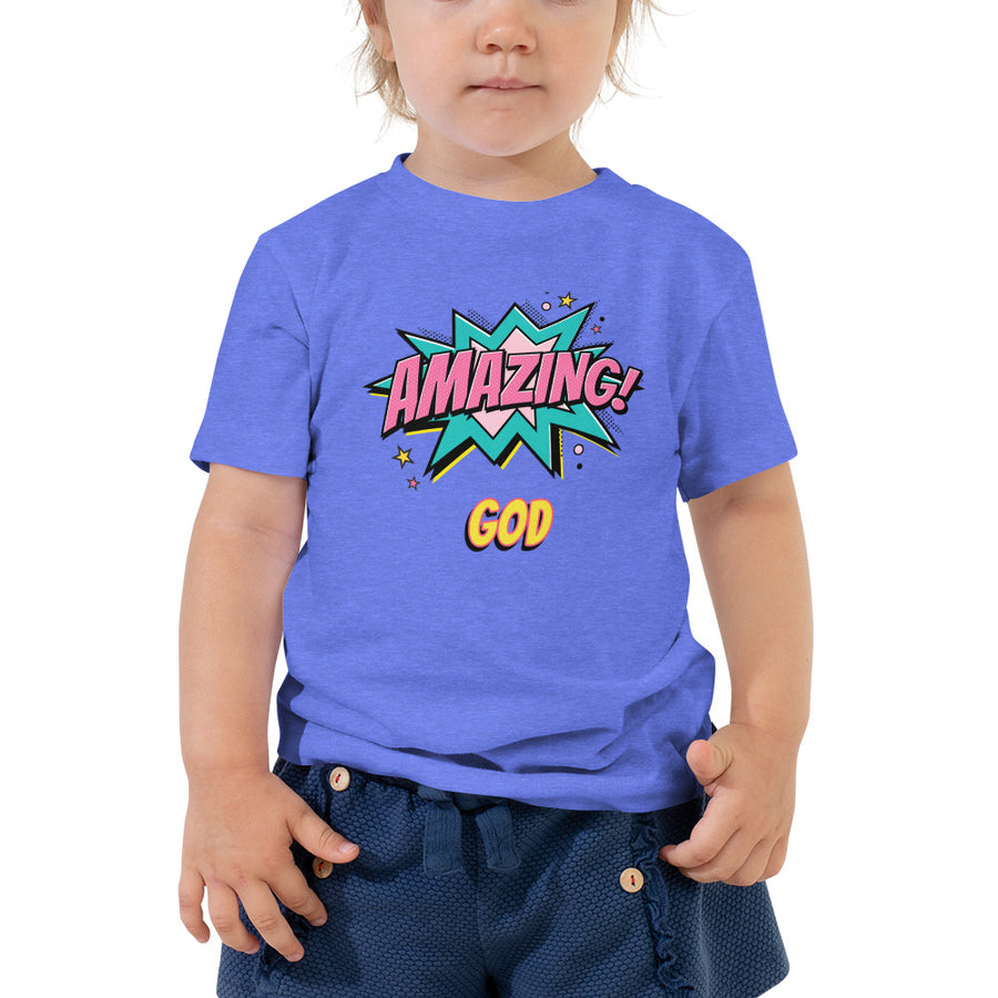 Amazing God Toddler Short Sleeve Tee