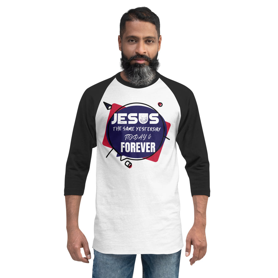 Jesus - 3/4 sleeve raglan shirt