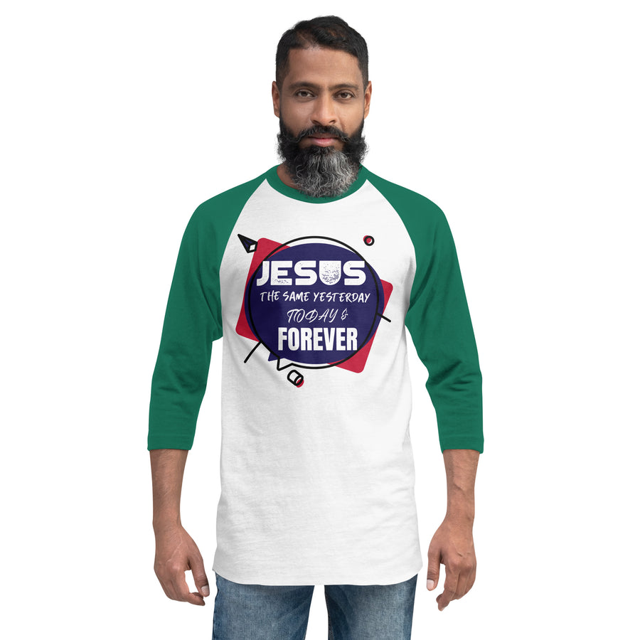 Jesus - 3/4 sleeve raglan shirt