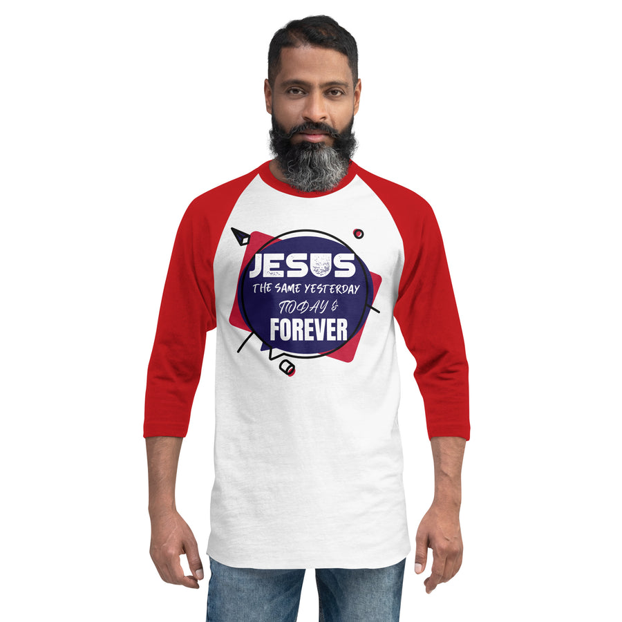 Jesus - 3/4 sleeve raglan shirt
