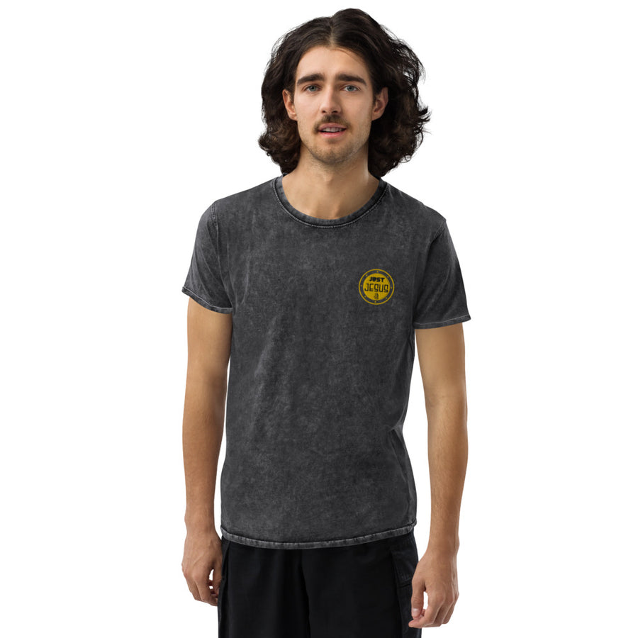 Just Jesus Men's Denim T-Shirt