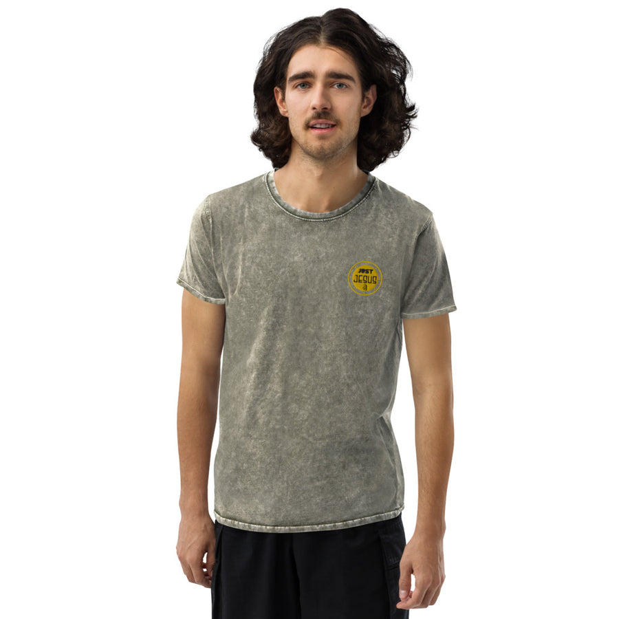 Just Jesus Men's Denim T-Shirt