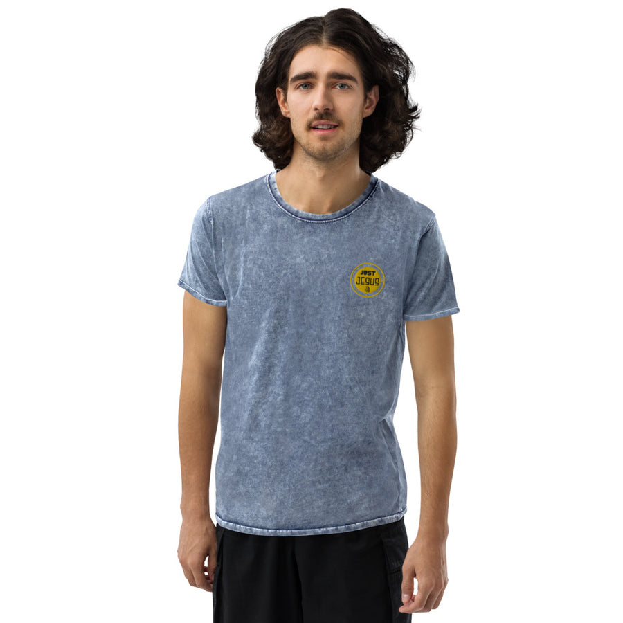 Just Jesus Men's Denim T-Shirt