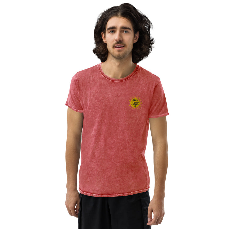Just Jesus Men's Denim T-Shirt