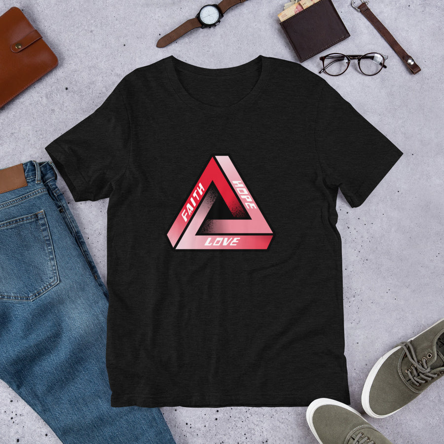 Faith Hope Love - Short-Sleeve Unisex T-Shirt