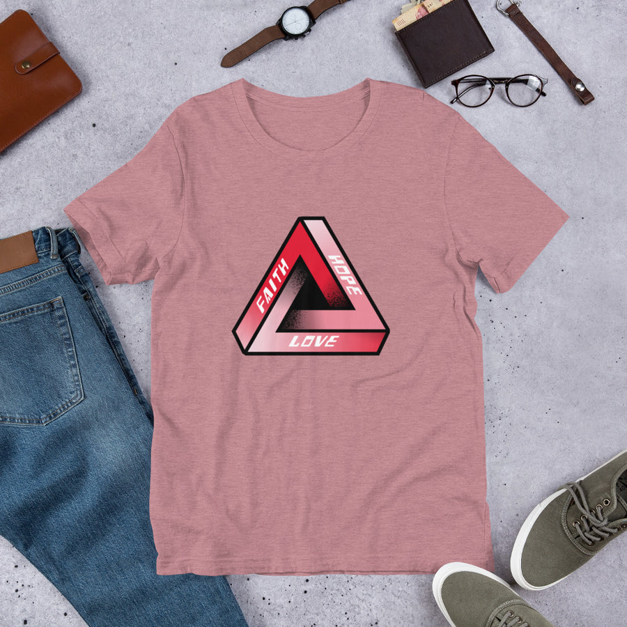 Faith Hope Love - Short-Sleeve Unisex T-Shirt