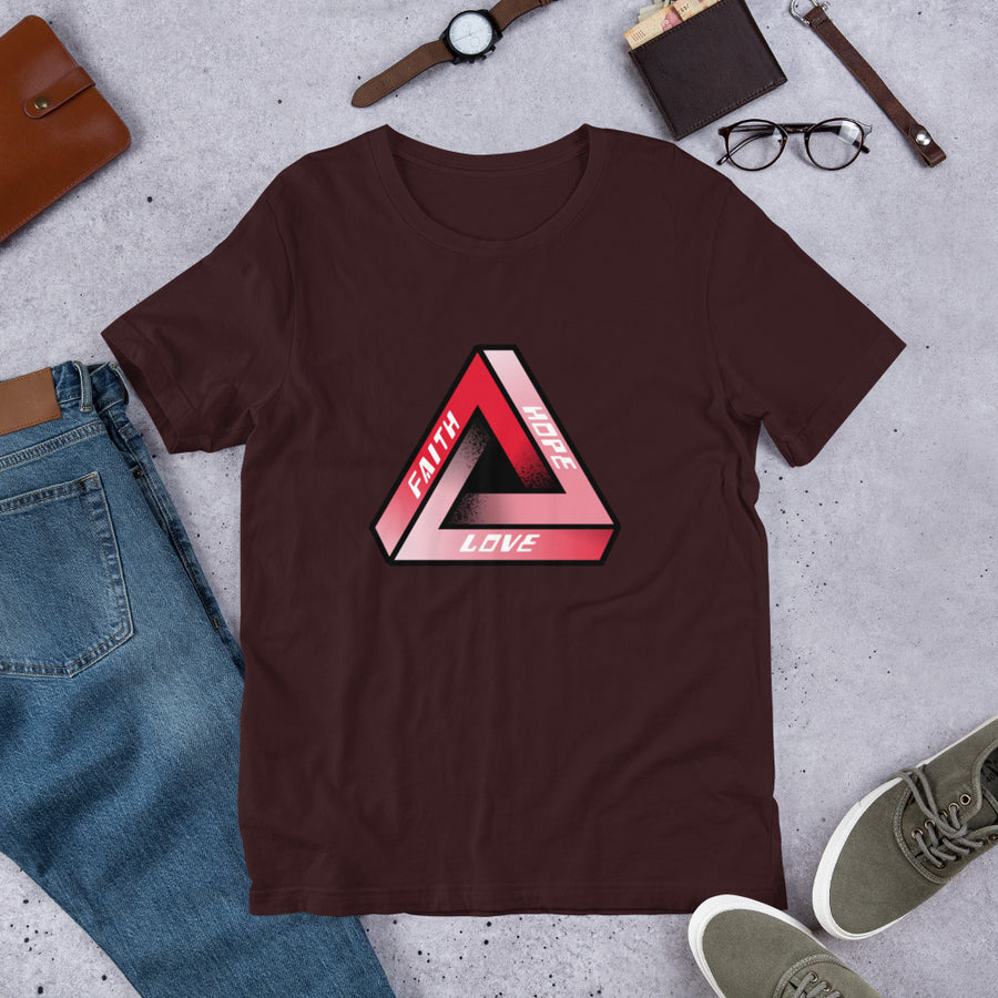 Faith Hope Love - Short-Sleeve Unisex T-Shirt